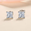 Color Princess Cut Moissanite Earring - Rokshok