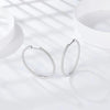 Moissanite Loop Earrings - Rokshok