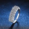Color Moissanite Eternity Band Ring - Rokshok