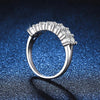 Color Moissanite Eternity Band Ring - Rokshok