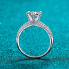 2ct Moissanite Engagement Ring - Rokshok