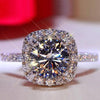 Color Round Moissanite Ring - Rokshok