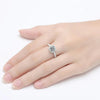 Color Round Moissanite Ring - Rokshok