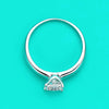 1ct Princess Cut Moissanite Ring - Rokshok