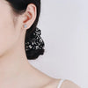 Color Princess Cut Moissanite Earring - Rokshok