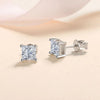 Color Princess Cut Moissanite Earring - Rokshok