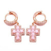 Moissanite & Copper Stud Earring - Rokshok