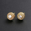 Moissanite & Copper Stud Earring - Rokshok