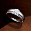 1ct Cushion Moissanite Ring - Rokshok