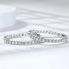 Moissanite Hoop Earrings - Rokshok