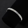 Emerald Cut Moissanite Tennis Bracelet - Rokshok