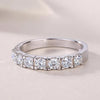 Double-row Full Moissanite Diamond Ring - Rokshok