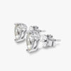 4CT Pear and heart Cut Moissanite Diamond Earrings - Rokshok