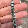 Green Moissanite Tennis Bracelets - Rokshok