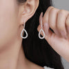 Moissanite Big Water Drop Earrings - Rokshok