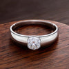 1ct Cushion Moissanite Ring - Rokshok