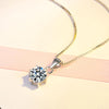2CT Moissanite Pendant Necklace - Rokshok