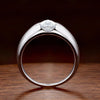 1ct Cushion Moissanite Ring - Rokshok