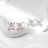 Butterfly Moissanite Jewelry Sets - Necklace & Earrings - Rokshok