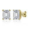 Emerald Cut Moissanite Earring - Rokshok