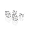 1CT Cushion Cut Moissanite Stud Earrings - Rokshok