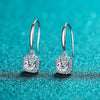 1ct Moissanite Earring with Sterling Silver - Rokshok
