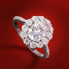 2.98 Carat Oval Cut Moissanite Ring - Rokshok