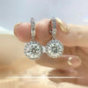 3 Carat Moissanite Hoop Earrings - Rokshok