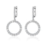 Full Moissanite Pendant Earrings - Rokshok