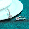 5mm Moissanite Pendant Earring - Rokshok