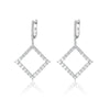 Full Moissanite Pendant Earrings - Rokshok