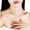 Round Bubble Moissanite Diamond Necklace - Rokshok