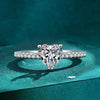 1CT Heart Cut Moissanite Ring - Rokshok