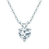 Heart Moissanite Pendant Necklace - Rokshok