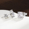 Round Moissanite Stud Earrings - Rokshok