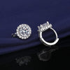 Moissanite Diamond Hoop Earrings - Rokshok