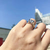 2CT Moissanite Engagement Ring - Rokshok