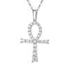 Moissanite Cross Pendant Necklace - Rokshok