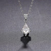 2 Carat Rhombus Moissanite Diamond Pendant Necklace - Rokshok