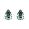 Pear Shaped Cut Moissanite Stud Earrings - Rokshok