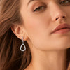 Moissanite Big Water Drop Earrings - Rokshok