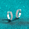 Moissanite Hoop Earrings for Women - Rokshok