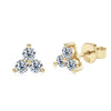 4-Stone Moissanite Stud Earrings - Rokshok
