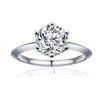0.3-5CT Moissanite Solitaire Ring - Rokshok