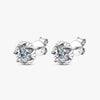Round Cut Moissanite Stud Earrings - Rokshok