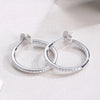 1.5mm Color Moissanite Hoop Earrings - Rokshok