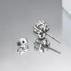 Flower Shaped Moissanite Stud Earrings - Rokshok