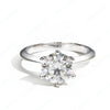 Trendy Solitaire Engagement Moissanite Rings - Rokshok