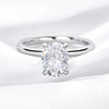 3CT Oval Moissanite Ring Pendant - Rokshok