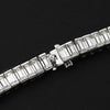 Emerald Cut Moissanite Tennis Bracelet - Rokshok
